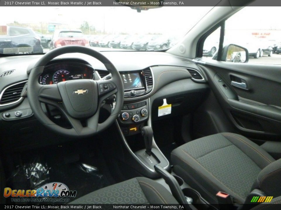 2017 Chevrolet Trax LS Mosaic Black Metallic / Jet Black Photo #13