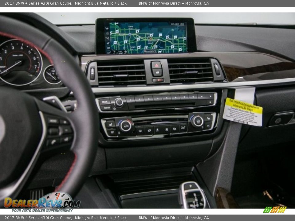 2017 BMW 4 Series 430i Gran Coupe Midnight Blue Metallic / Black Photo #5