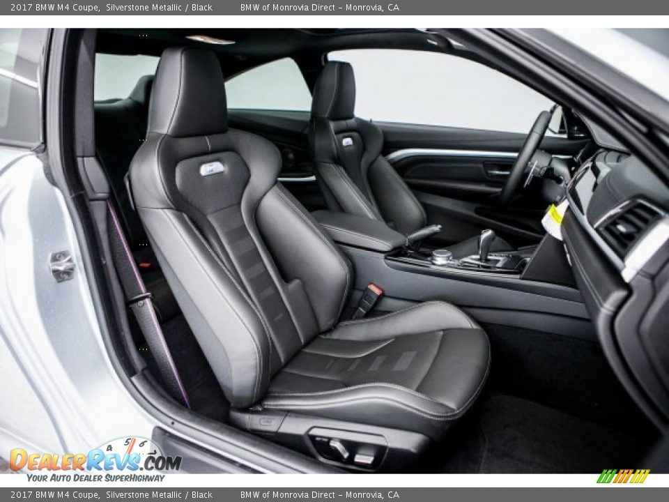 Black Interior - 2017 BMW M4 Coupe Photo #2