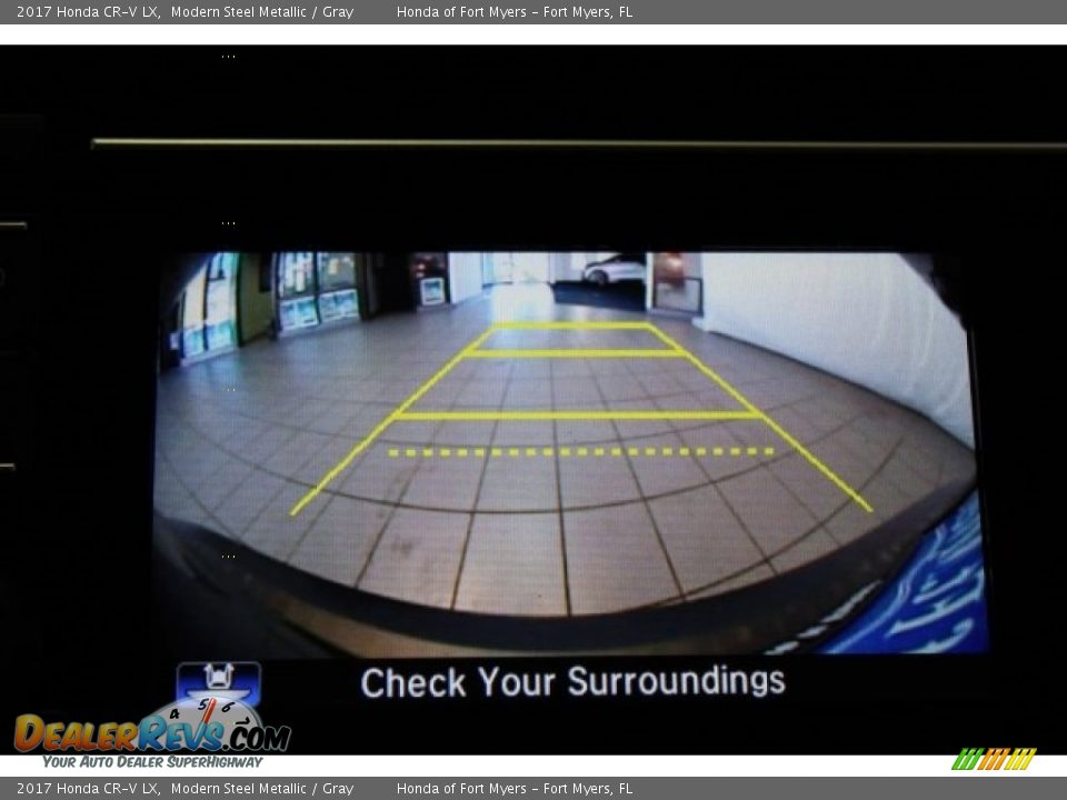 2017 Honda CR-V LX Modern Steel Metallic / Gray Photo #17