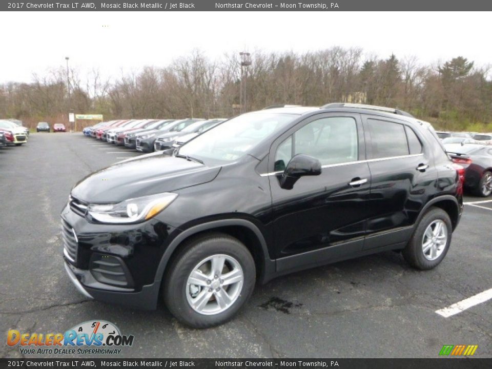 2017 Chevrolet Trax LT AWD Mosaic Black Metallic / Jet Black Photo #1
