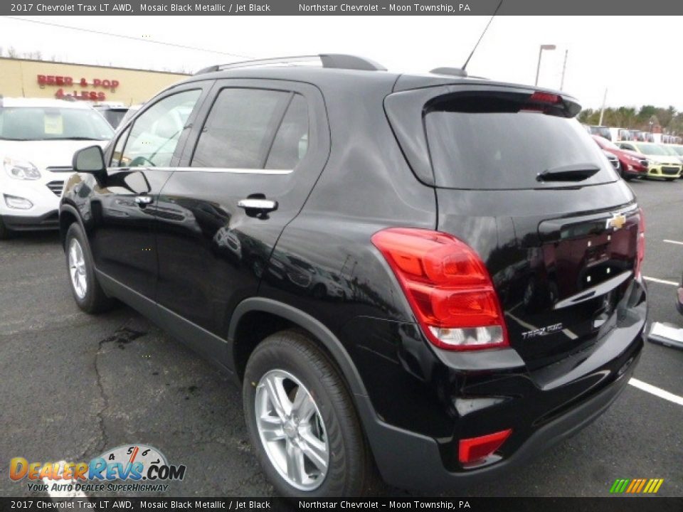 2017 Chevrolet Trax LT AWD Mosaic Black Metallic / Jet Black Photo #3