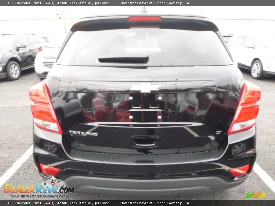 2017 Chevrolet Trax LT AWD Mosaic Black Metallic / Jet Black Photo #4