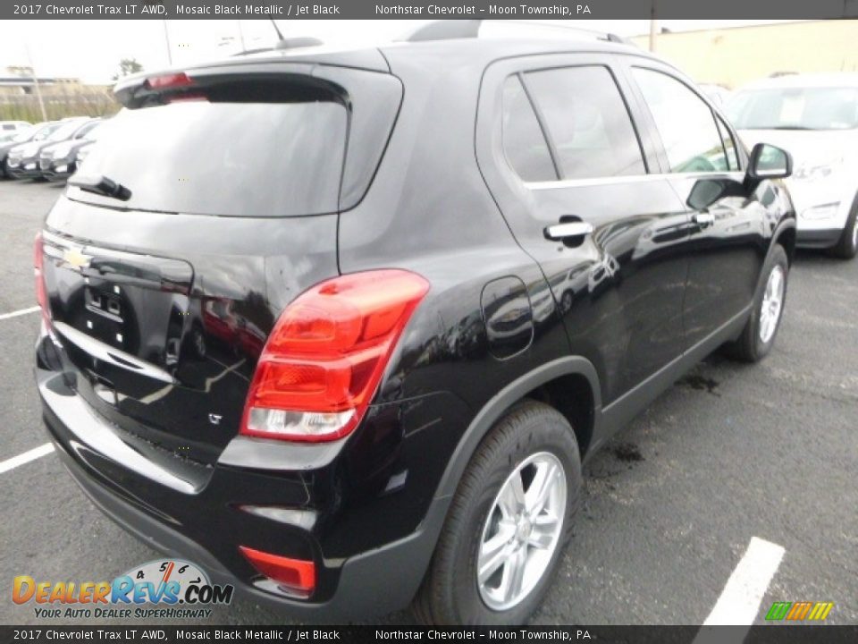 2017 Chevrolet Trax LT AWD Mosaic Black Metallic / Jet Black Photo #5