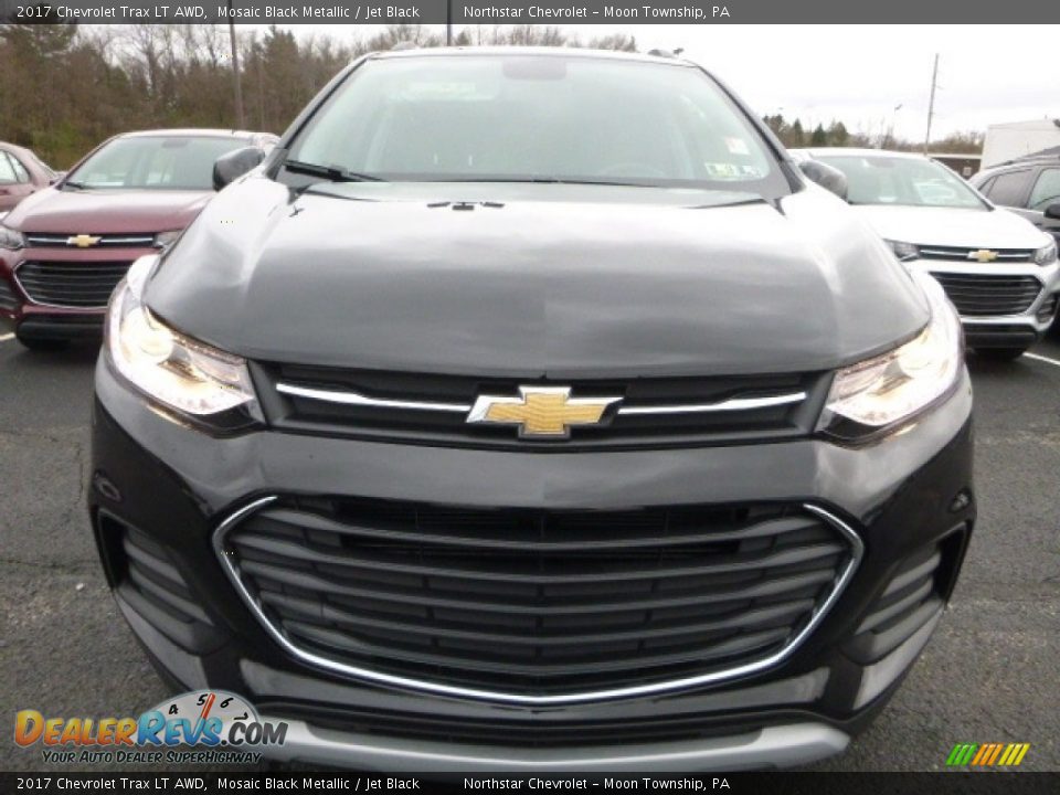 2017 Chevrolet Trax LT AWD Mosaic Black Metallic / Jet Black Photo #8
