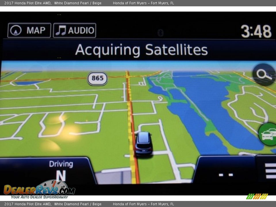 2017 Honda Pilot Elite AWD White Diamond Pearl / Beige Photo #21