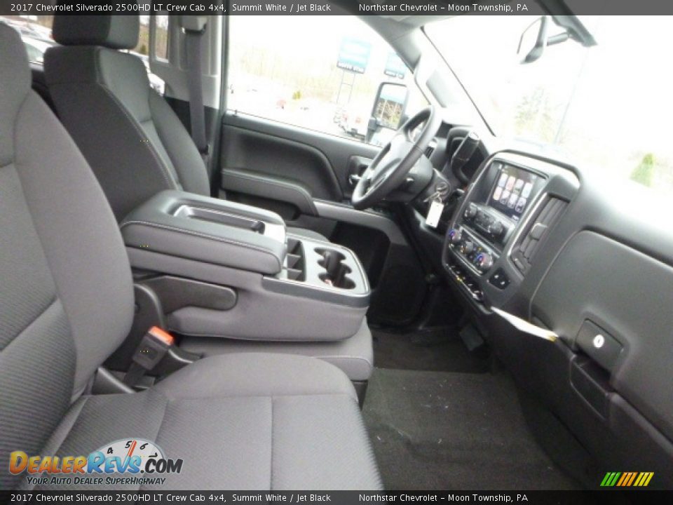 2017 Chevrolet Silverado 2500HD LT Crew Cab 4x4 Summit White / Jet Black Photo #10