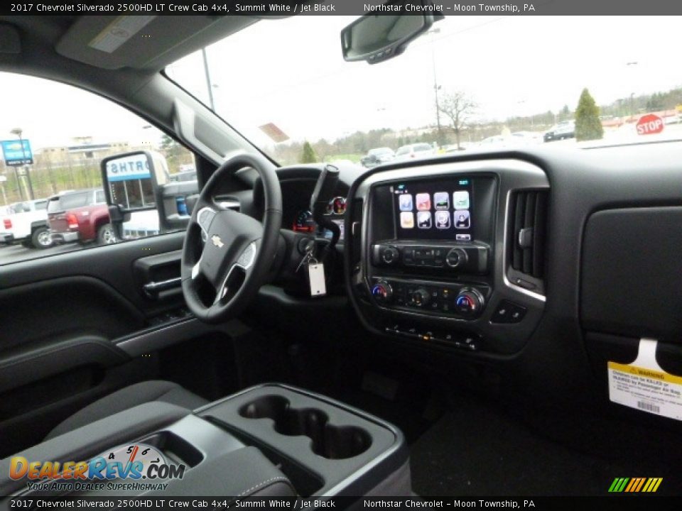 2017 Chevrolet Silverado 2500HD LT Crew Cab 4x4 Summit White / Jet Black Photo #11