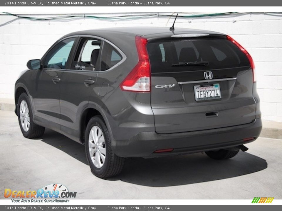 2014 Honda CR-V EX Polished Metal Metallic / Gray Photo #2