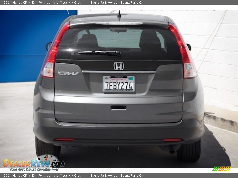 2014 Honda CR-V EX Polished Metal Metallic / Gray Photo #9