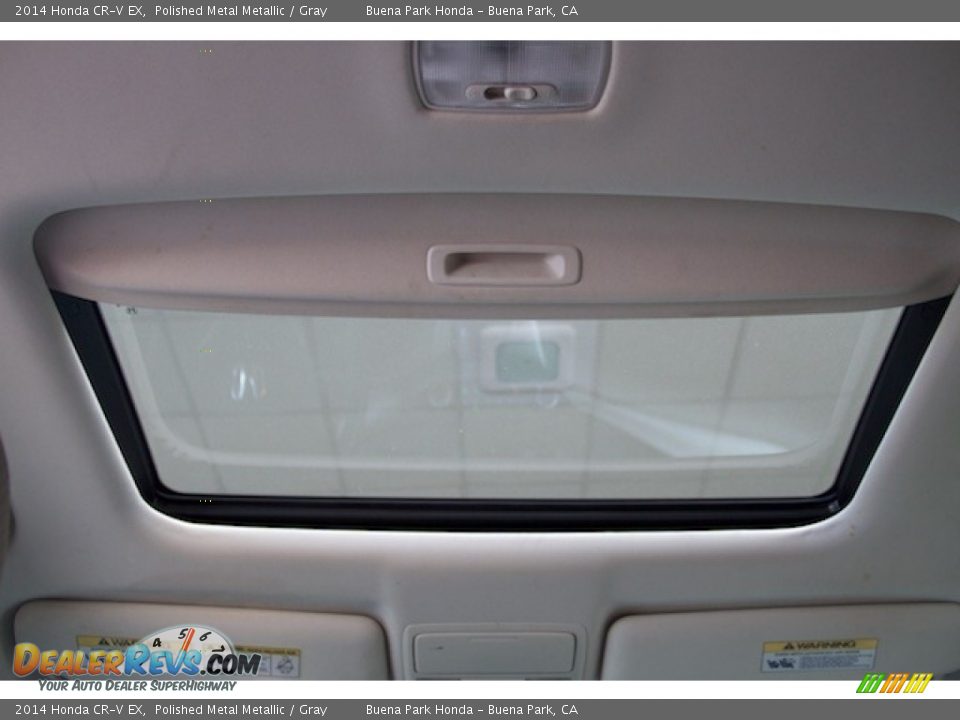 2014 Honda CR-V EX Polished Metal Metallic / Gray Photo #13