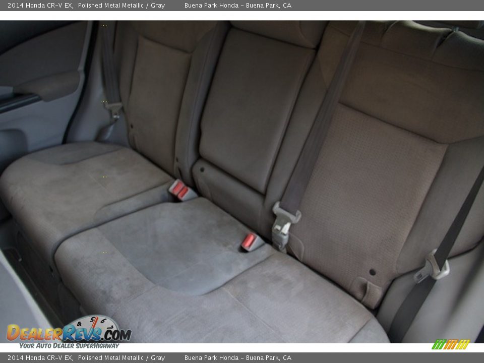 2014 Honda CR-V EX Polished Metal Metallic / Gray Photo #14
