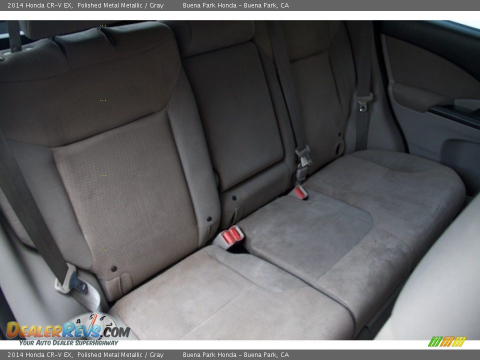 2014 Honda CR-V EX Polished Metal Metallic / Gray Photo #17
