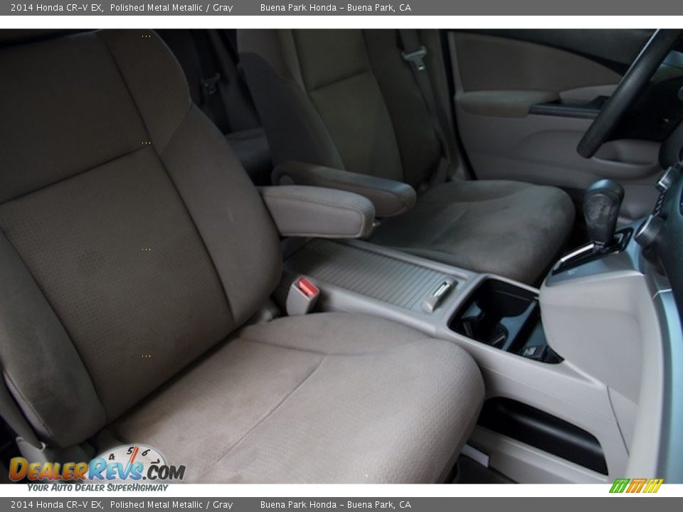 2014 Honda CR-V EX Polished Metal Metallic / Gray Photo #19