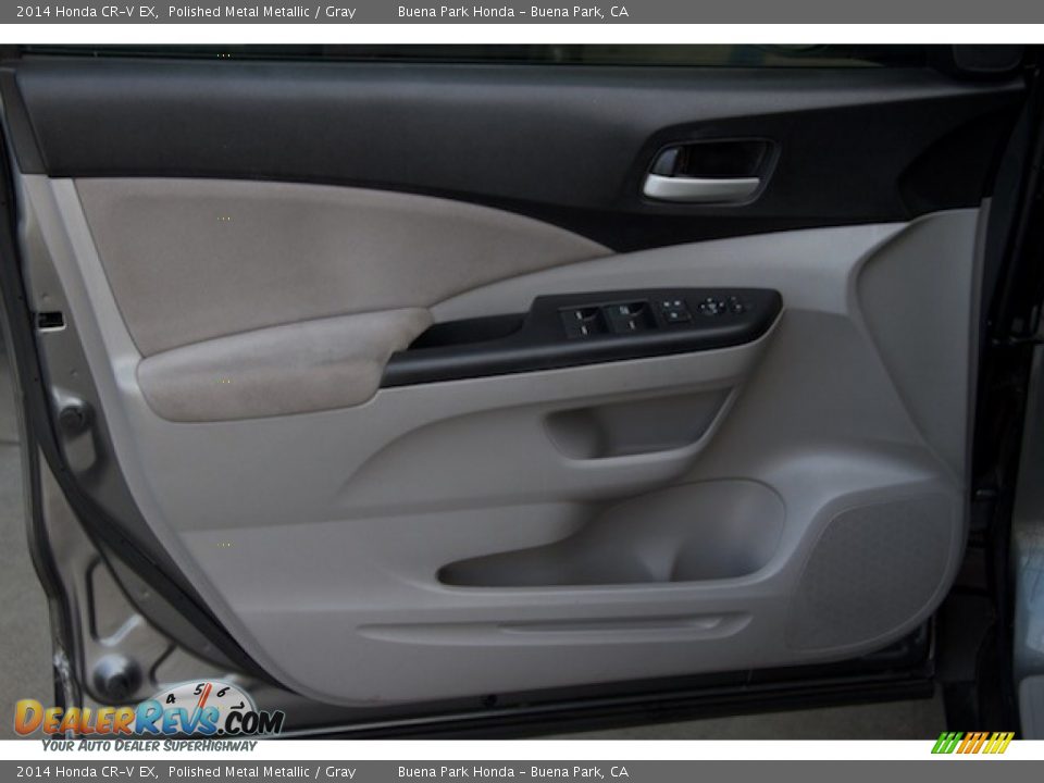 2014 Honda CR-V EX Polished Metal Metallic / Gray Photo #23