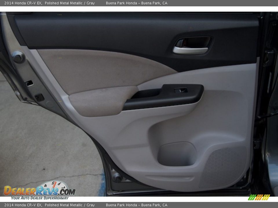 2014 Honda CR-V EX Polished Metal Metallic / Gray Photo #24