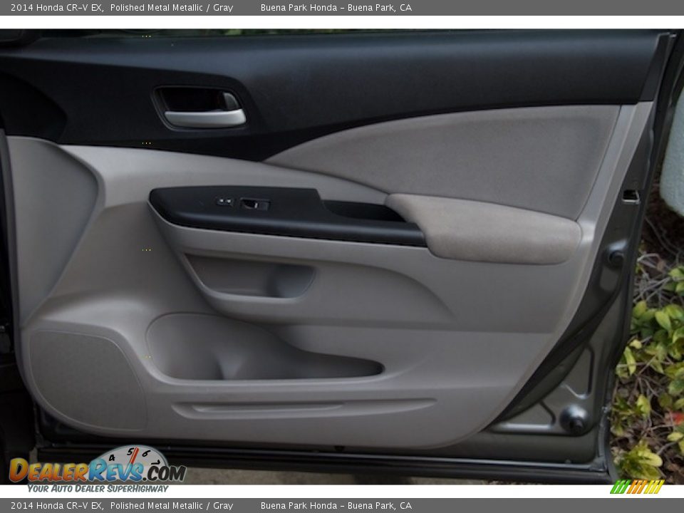 2014 Honda CR-V EX Polished Metal Metallic / Gray Photo #26