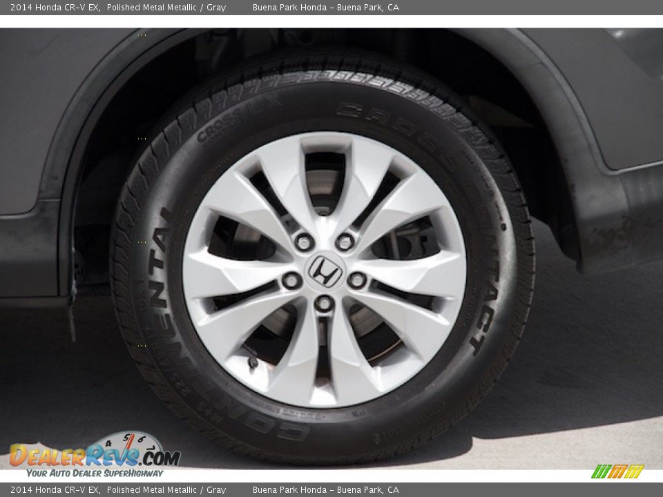 2014 Honda CR-V EX Polished Metal Metallic / Gray Photo #29