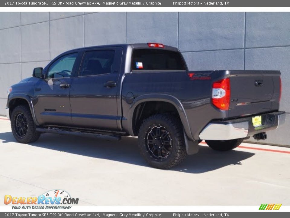 2017 Toyota Tundra SR5 TSS Off-Road CrewMax 4x4 Magnetic Gray Metallic / Graphite Photo #4