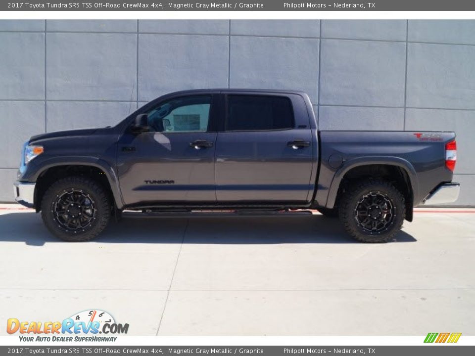 2017 Toyota Tundra SR5 TSS Off-Road CrewMax 4x4 Magnetic Gray Metallic / Graphite Photo #5