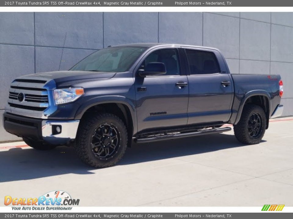 2017 Toyota Tundra SR5 TSS Off-Road CrewMax 4x4 Magnetic Gray Metallic / Graphite Photo #6