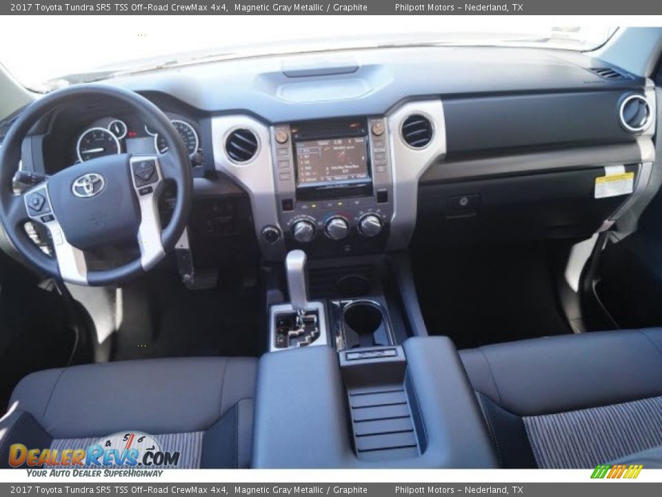 2017 Toyota Tundra SR5 TSS Off-Road CrewMax 4x4 Magnetic Gray Metallic / Graphite Photo #7