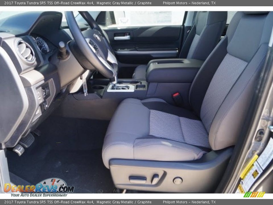 2017 Toyota Tundra SR5 TSS Off-Road CrewMax 4x4 Magnetic Gray Metallic / Graphite Photo #12
