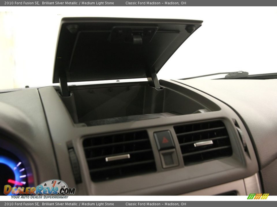 2010 Ford Fusion SE Brilliant Silver Metallic / Medium Light Stone Photo #12