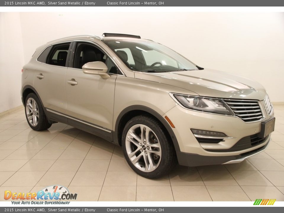 2015 Lincoln MKC AWD Silver Sand Metallic / Ebony Photo #1