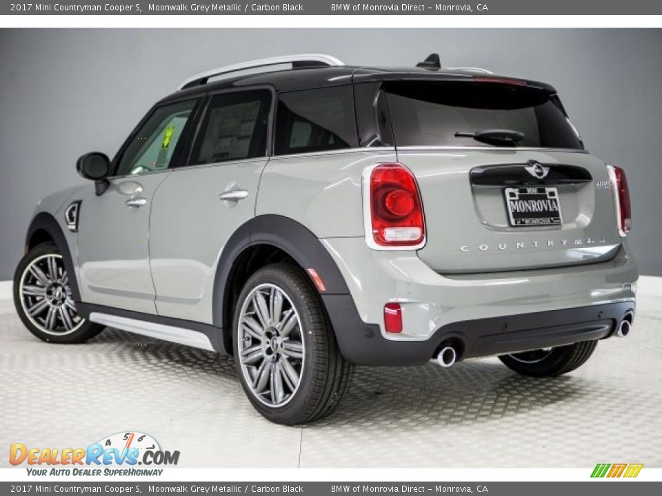 2017 Mini Countryman Cooper S Moonwalk Grey Metallic / Carbon Black Photo #3