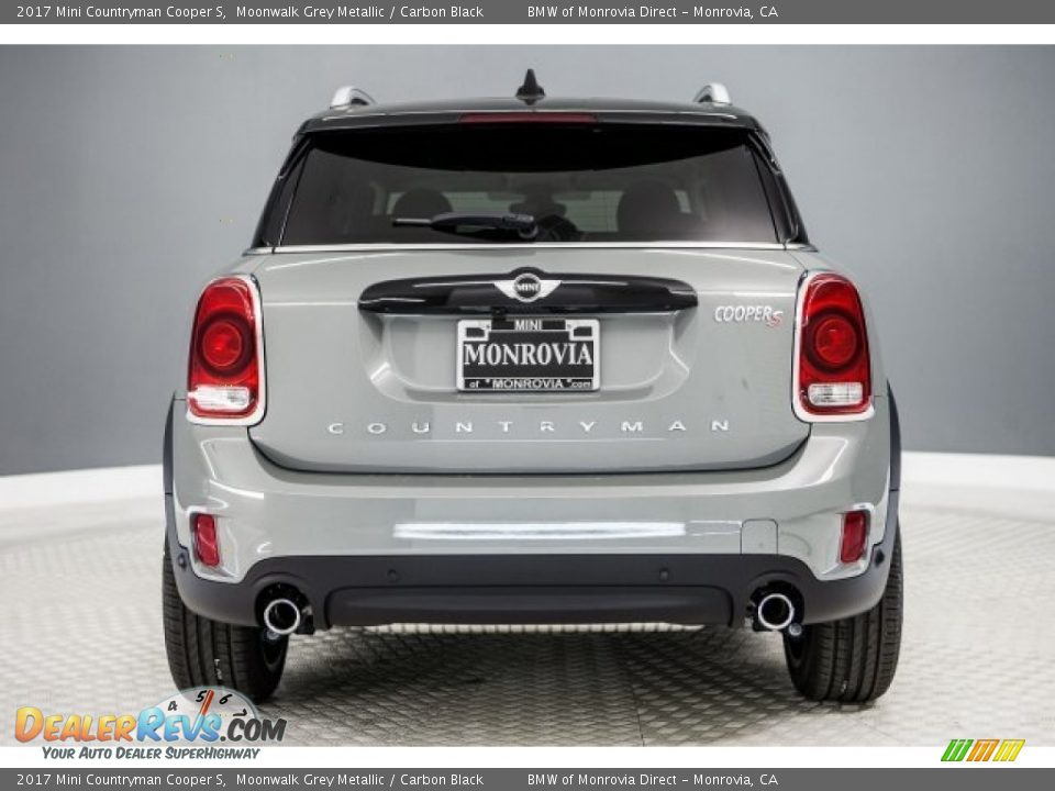 2017 Mini Countryman Cooper S Moonwalk Grey Metallic / Carbon Black Photo #4
