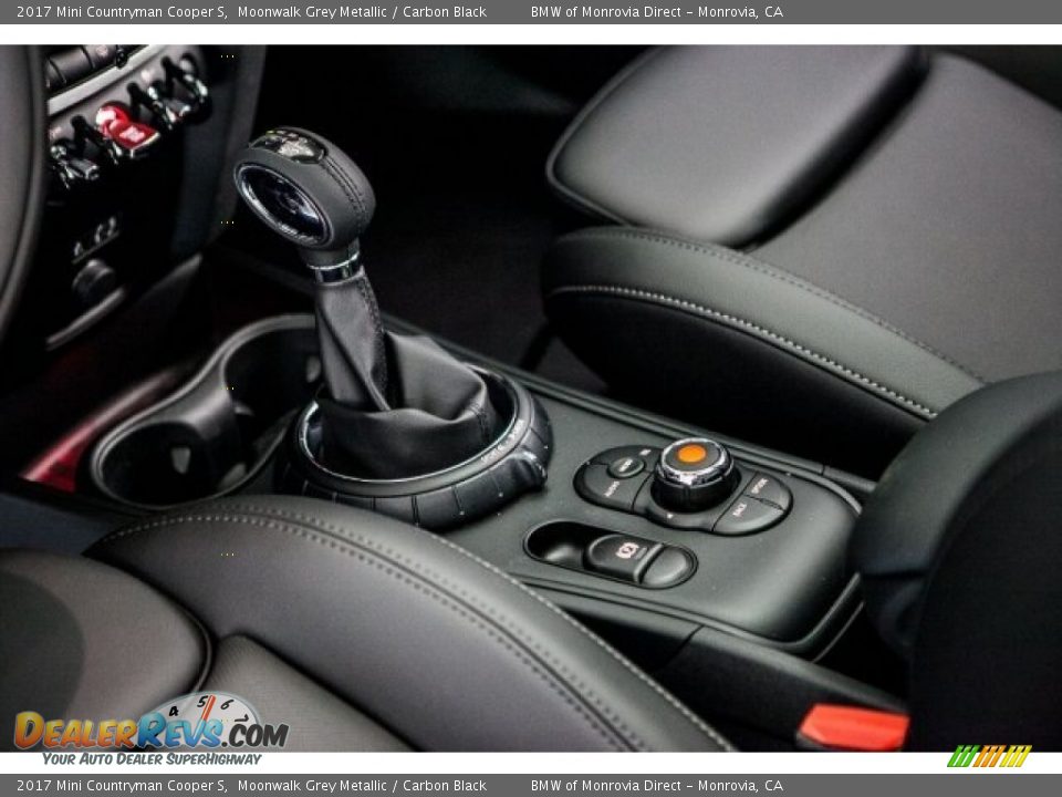 2017 Mini Countryman Cooper S Moonwalk Grey Metallic / Carbon Black Photo #7