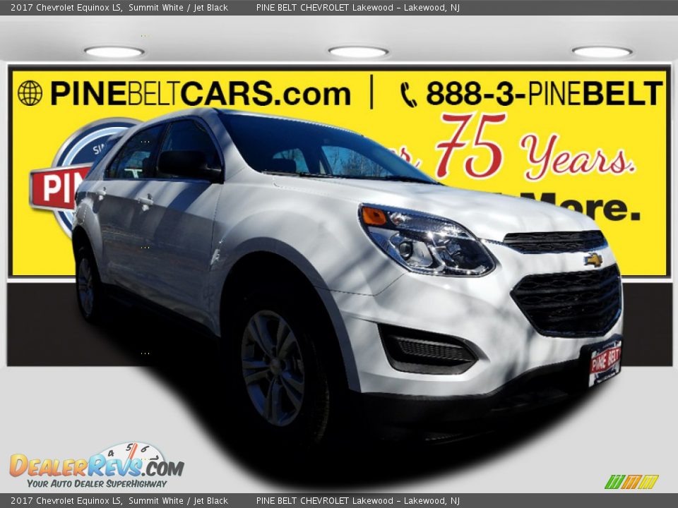 2017 Chevrolet Equinox LS Summit White / Jet Black Photo #1