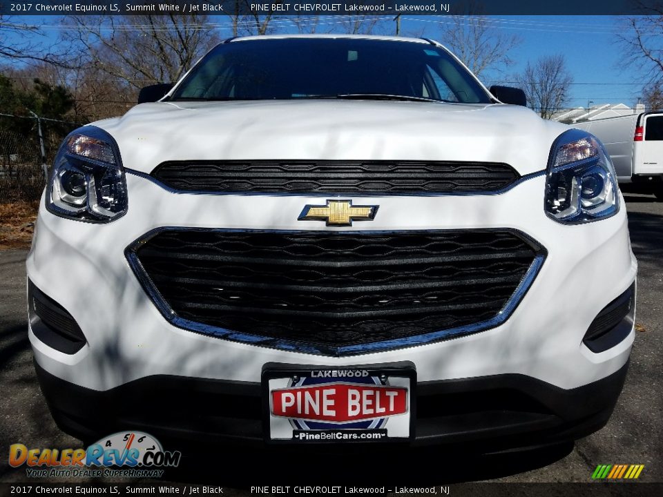 2017 Chevrolet Equinox LS Summit White / Jet Black Photo #2