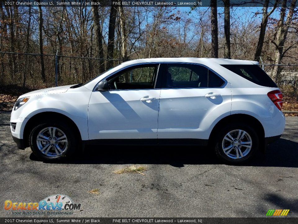 2017 Chevrolet Equinox LS Summit White / Jet Black Photo #3