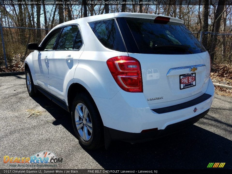 2017 Chevrolet Equinox LS Summit White / Jet Black Photo #4
