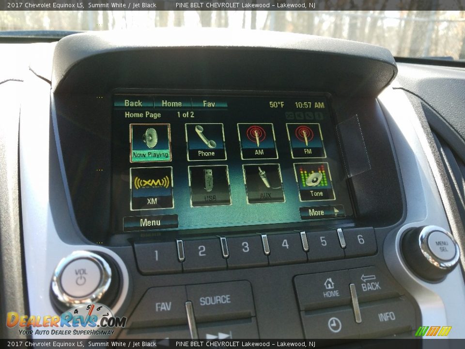 2017 Chevrolet Equinox LS Summit White / Jet Black Photo #10