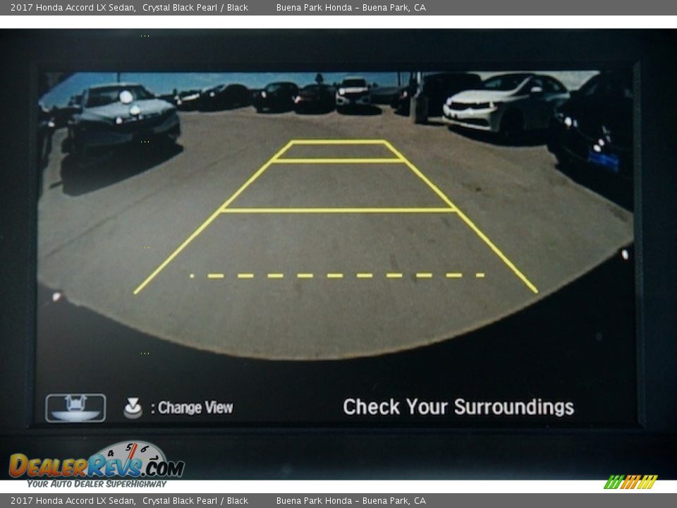 2017 Honda Accord LX Sedan Crystal Black Pearl / Black Photo #5