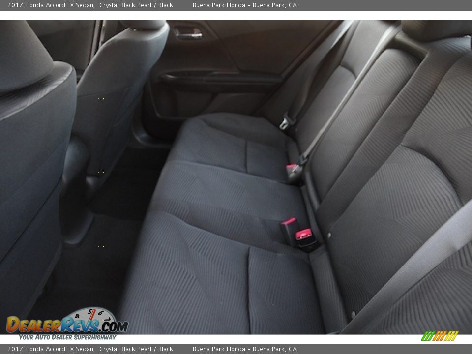 2017 Honda Accord LX Sedan Crystal Black Pearl / Black Photo #11