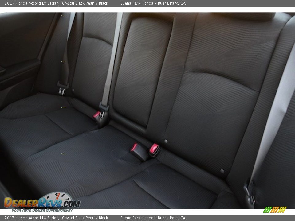 2017 Honda Accord LX Sedan Crystal Black Pearl / Black Photo #13