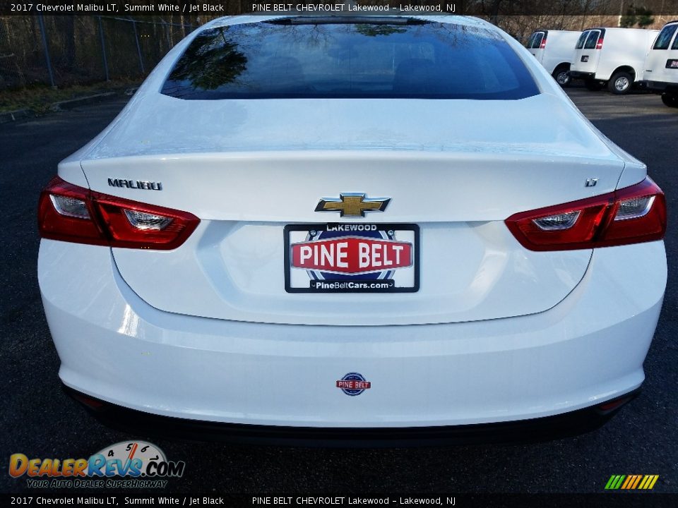 2017 Chevrolet Malibu LT Summit White / Jet Black Photo #5