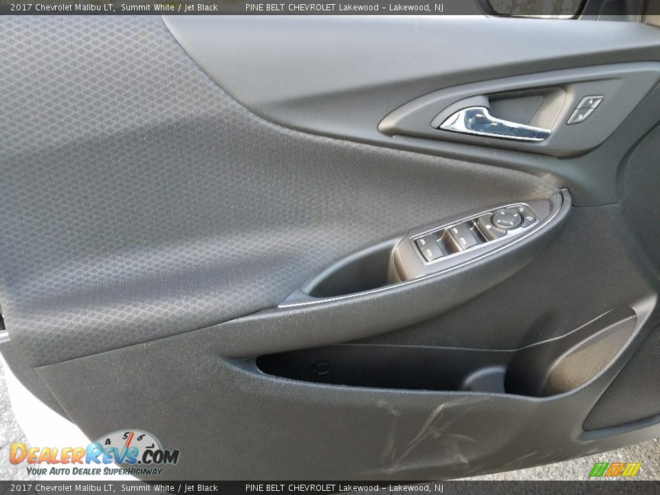 2017 Chevrolet Malibu LT Summit White / Jet Black Photo #6