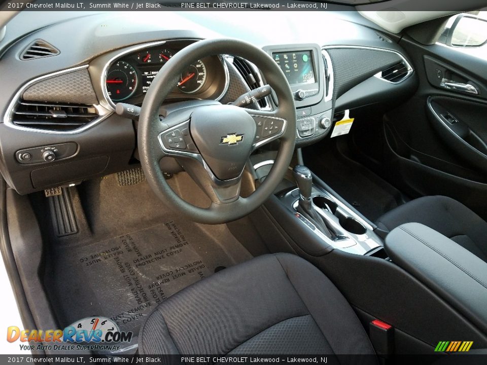 2017 Chevrolet Malibu LT Summit White / Jet Black Photo #9