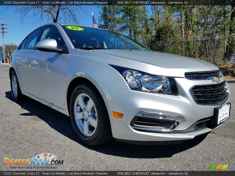 2015 Chevrolet Cruze LT Silver Ice Metallic / Jet Black/Medium Titanium Photo #1