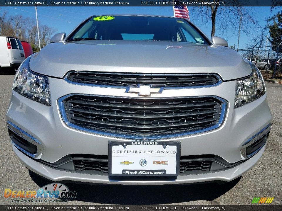 2015 Chevrolet Cruze LT Silver Ice Metallic / Jet Black/Medium Titanium Photo #2