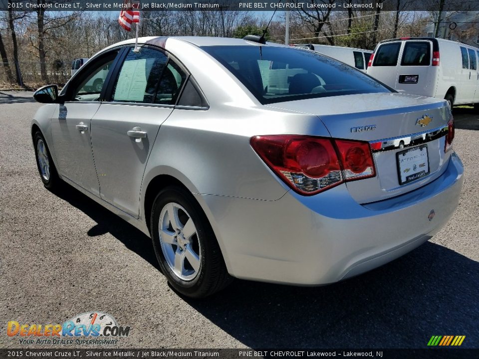 2015 Chevrolet Cruze LT Silver Ice Metallic / Jet Black/Medium Titanium Photo #5