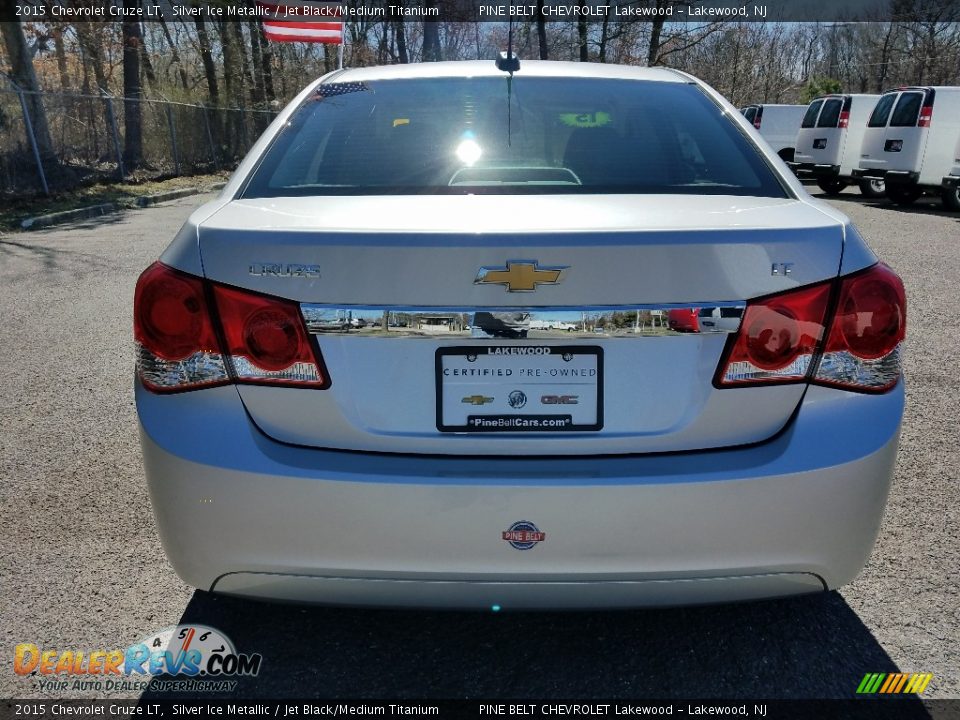 2015 Chevrolet Cruze LT Silver Ice Metallic / Jet Black/Medium Titanium Photo #6