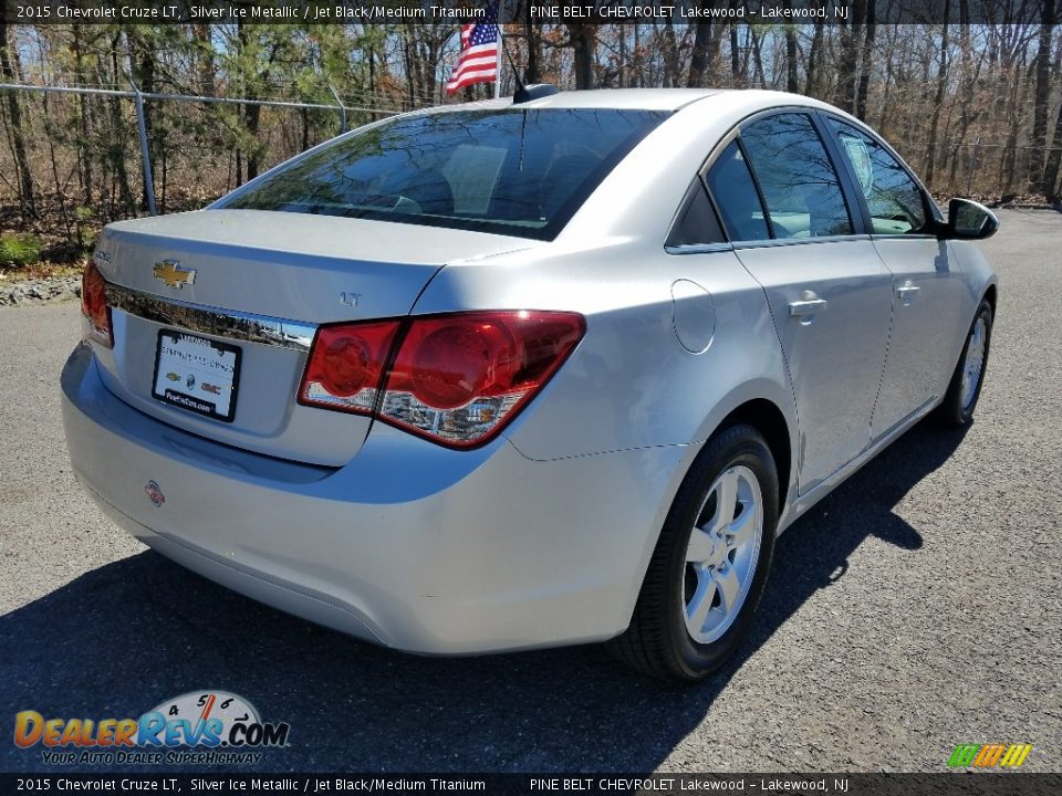 2015 Chevrolet Cruze LT Silver Ice Metallic / Jet Black/Medium Titanium Photo #7