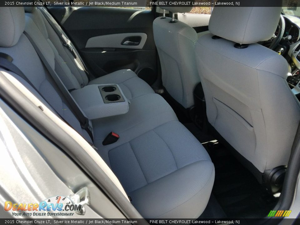 2015 Chevrolet Cruze LT Silver Ice Metallic / Jet Black/Medium Titanium Photo #12