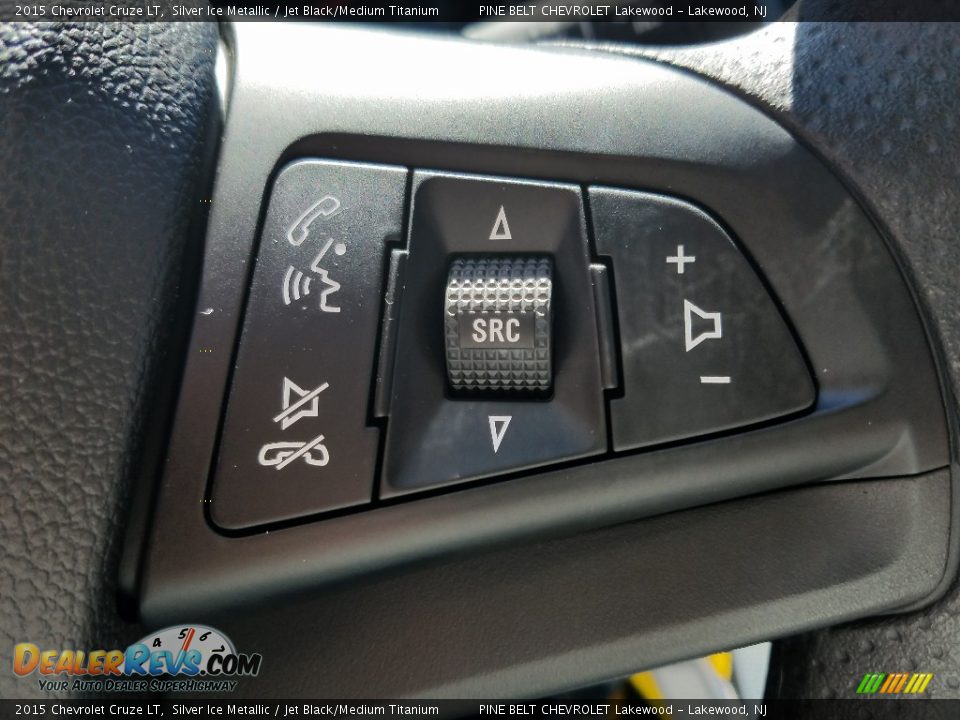 2015 Chevrolet Cruze LT Silver Ice Metallic / Jet Black/Medium Titanium Photo #18
